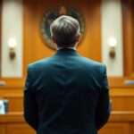 Polski oszust z Tindera Robert I. podczas rozprawy sądowej