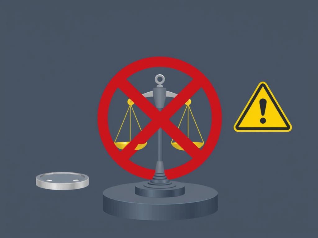 Symboliczne przedstawienie konsekwencji prawnych niewłaściwego użycia Flipper Zero